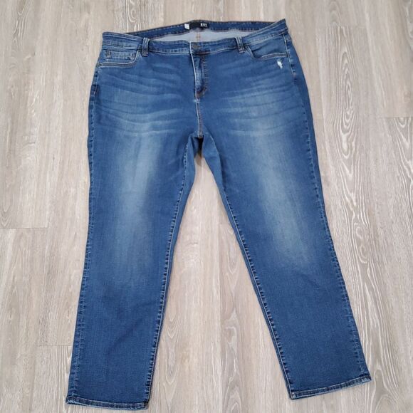 Kut from the Kloth Catherine Boyfriend Jeans 22 22W - Picture 2 of 5